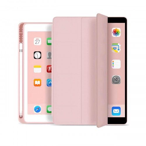 Чехол Smart Case+stylus for Apple iPad 10.2 (2019/20/21)/pro10.5(2017)/Air 10.5 Pink sand